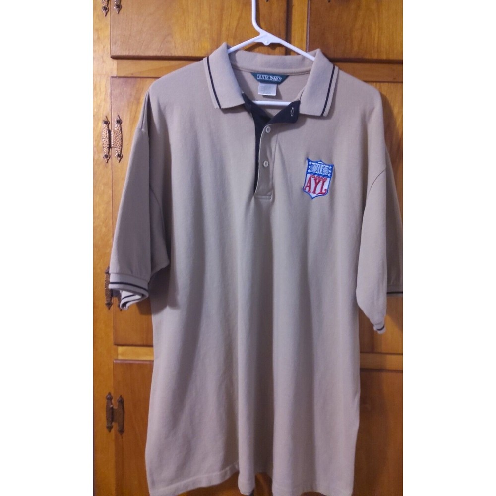 Men 's Sports Shirt Outer Banks Colorado AYL Size 2x Large color beige